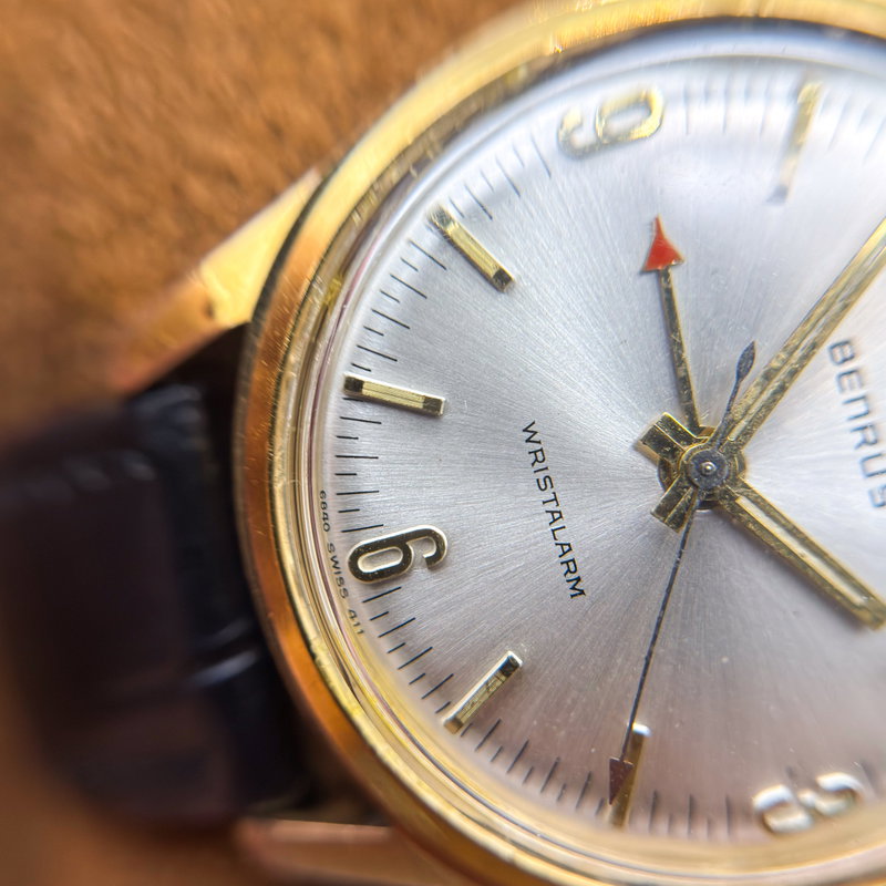 Benrus Benrus - Wristalarm "14k Gold Electroplate" - No reserve price - BEN1IJPNWW000 - Men - 1960-1969 vintage watch - image 19