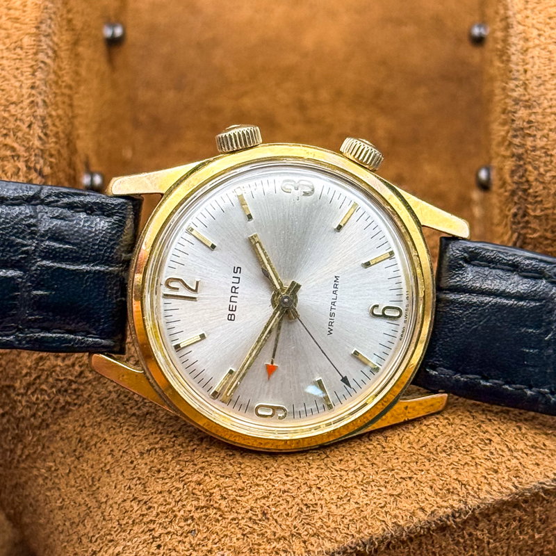 Benrus Benrus - Wristalarm "14k Gold Electroplate" - No reserve price - BEN1IJPNWW000 - Men - 1960-1969 vintage watch - image 23