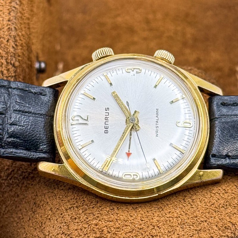 Benrus Benrus - Wristalarm "14k Gold Electroplate" - No reserve price - BEN1IJPNWW000 - Men - 1960-1969 vintage watch - image 24