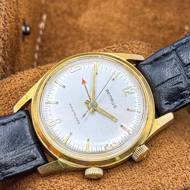 Benrus Benrus - Wristalarm "14k Gold Electroplate" - No reserve price - BEN1IJPNWW000 - Men - 1960-1969 vintage watch - image 26