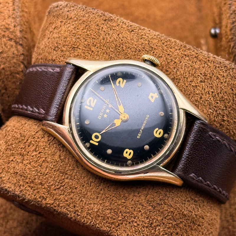 Benrus Benrus - Selfwinding "Three Star" - No reserve price - 776781 - Men - 1955 vintage watch - image 12