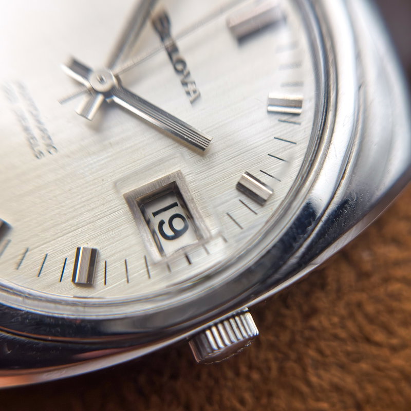 Bulova Bulova - "Linen dial" - No reserve price - 687 - Men - 1968 vintage watch - image 16