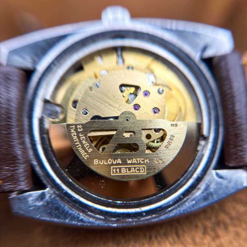 Bulova Bulova - "Linen dial" - No reserve price - 687 - Men - 1968 vintage watch - image 26