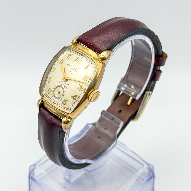 Bulova Bulova - 'Art Deco' cal. 10BM - No reserve price - 2461668 - Men - 1950-1959 vintage watch - image 4