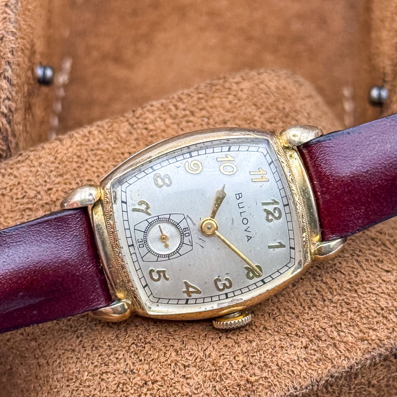 Bulova Bulova - 'Art Deco' cal. 10BM - No reserve price - 2461668 - Men - 1950-1959 vintage watch - image 11