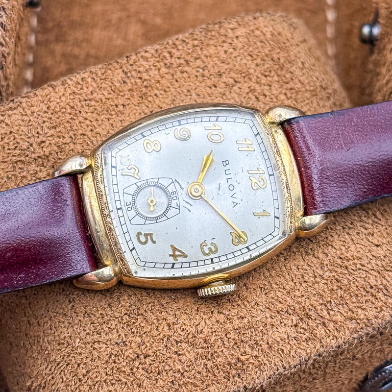 Bulova Bulova - 'Art Deco' cal. 10BM - No reserve price - 2461668 - Men - 1950-1959 vintage watch - image 12