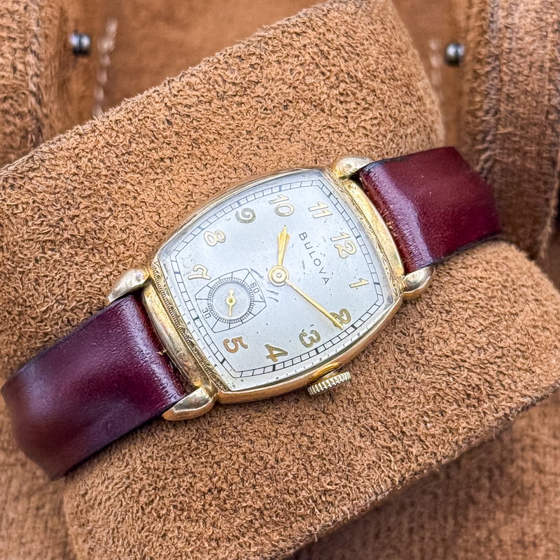Bulova Bulova - 'Art Deco' cal. 10BM - No reserve price - 2461668 - Men - 1950-1959 vintage watch - image 20