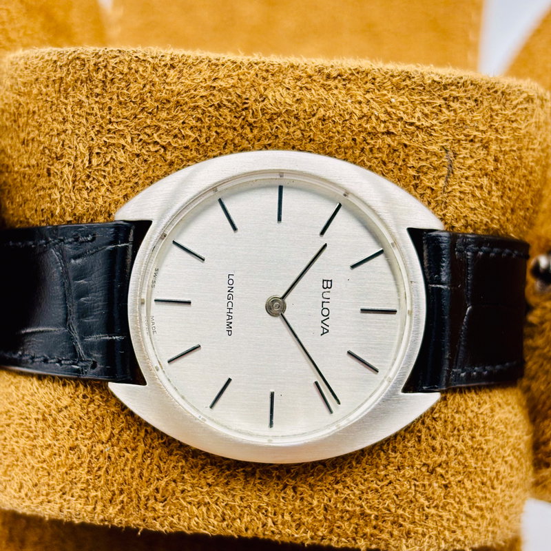 Bulova Bulova - Longchamp - No reserve price - Caliber 11 ANC - Men - 1977 vintage watch - image 6