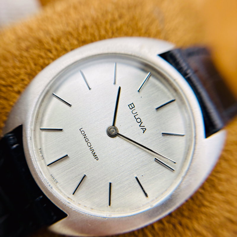 Bulova Bulova - Longchamp - No reserve price - Caliber 11 ANC - Men - 1977 vintage watch - image 11