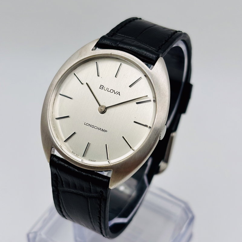Bulova Bulova - Longchamp - No reserve price - Caliber 11 ANC - Men - 1977 vintage watch - image 2