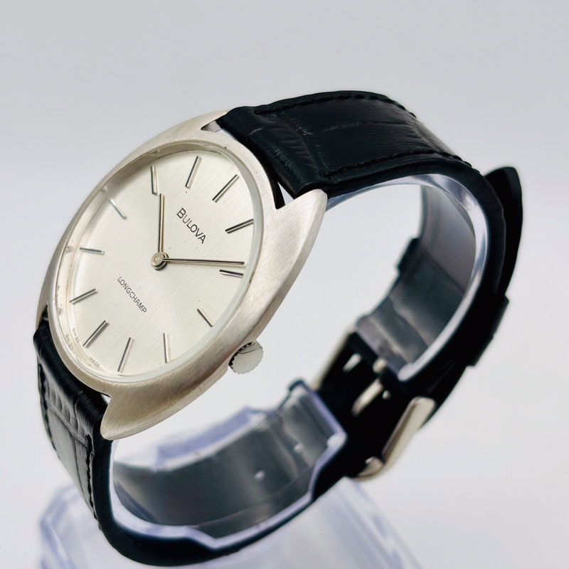 Bulova Bulova - Longchamp - No reserve price - Caliber 11 ANC - Men - 1977 vintage watch - image 20