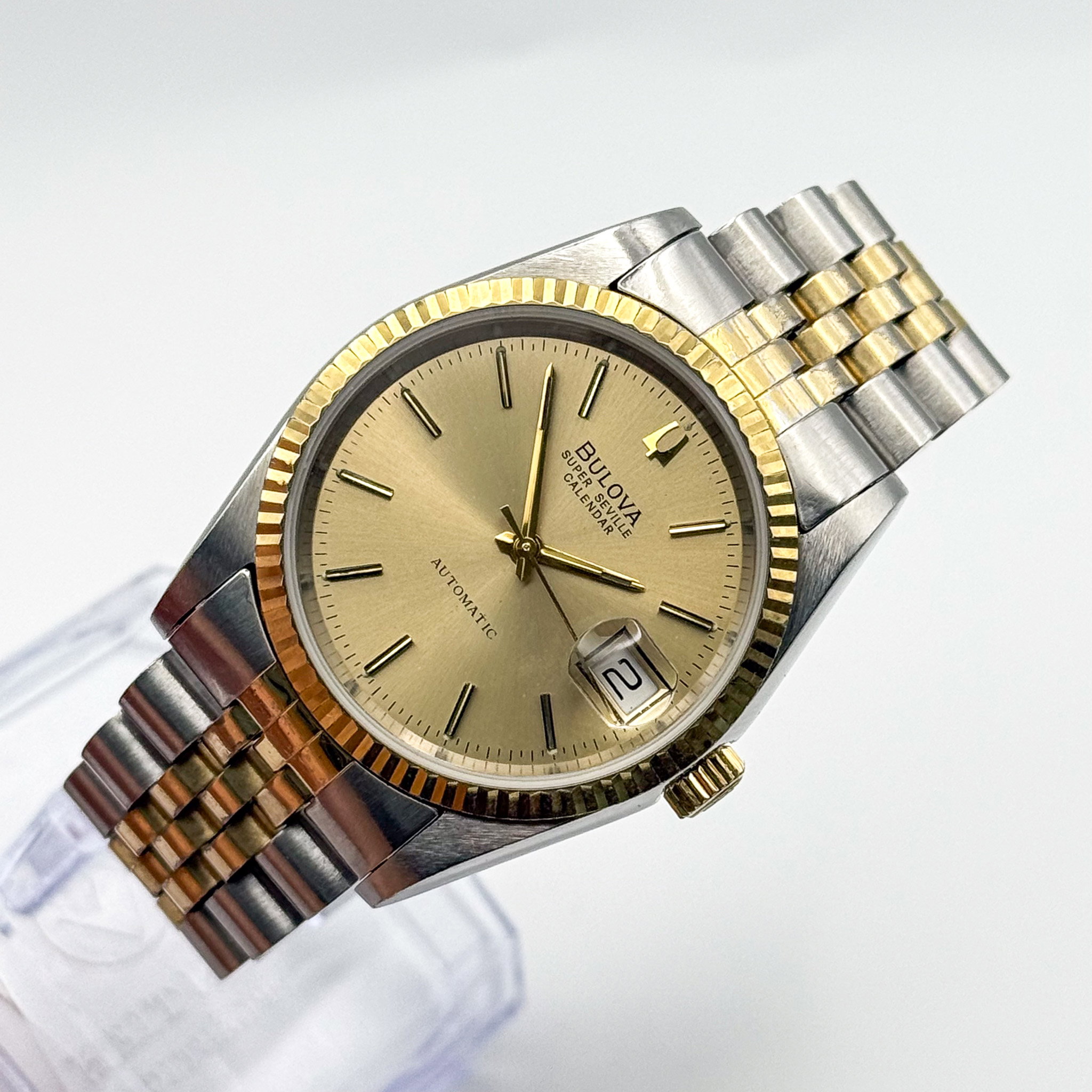 Bulova - Super Seville [Near-Mint] - No Reserve Price - E1120 - Men - 1984
