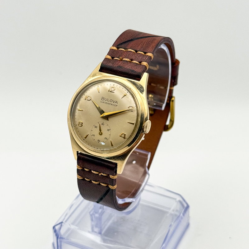 Bulova Bulova - "10K RGP" - No reserve price - B350402 - Men - 1956 vintage watch - image 2