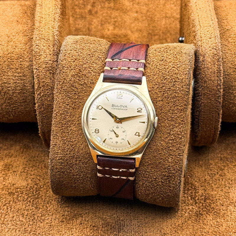 Bulova Bulova - "10K RGP" - No reserve price - B350402 - Men - 1956 vintage watch - image 10