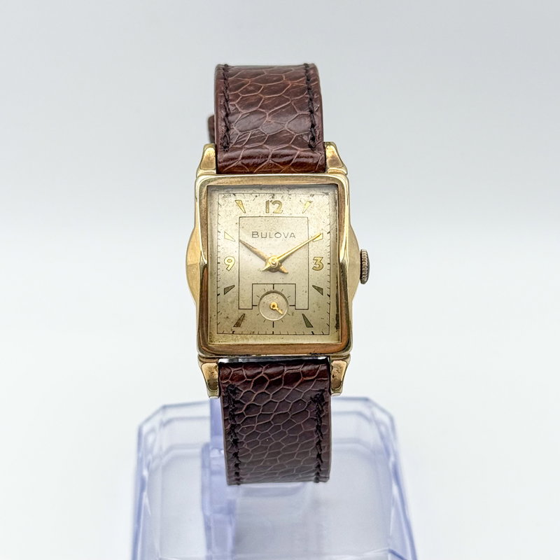 Bulova Bulova - Caliber 10BM 'art deco' - No reserve price - 5977911 - Men - 1953 vintage watch - image 3