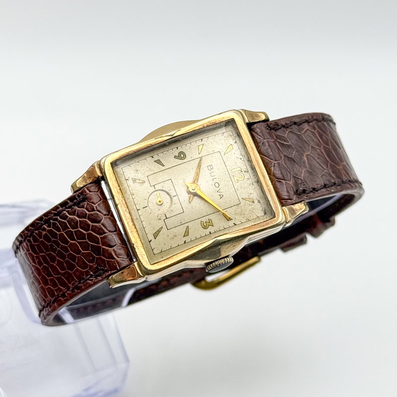Bulova Bulova - Caliber 10BM 'art deco' - No reserve price - 5977911 - Men - 1953 vintage watch - image 9