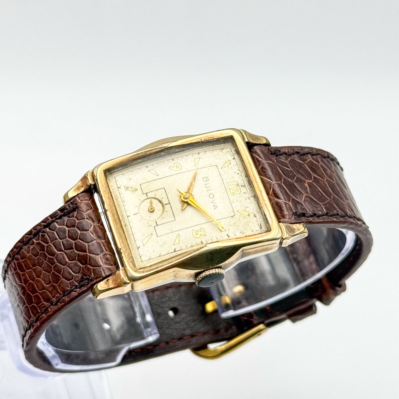 Bulova Bulova - Caliber 10BM 'art deco' - No reserve price - 5977911 - Men - 1953 vintage watch - image 10