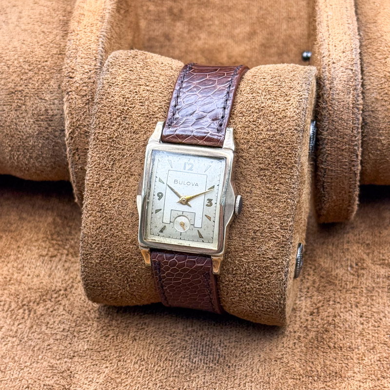Bulova Bulova - Caliber 10BM 'art deco' - No reserve price - 5977911 - Men - 1953 vintage watch - image 11