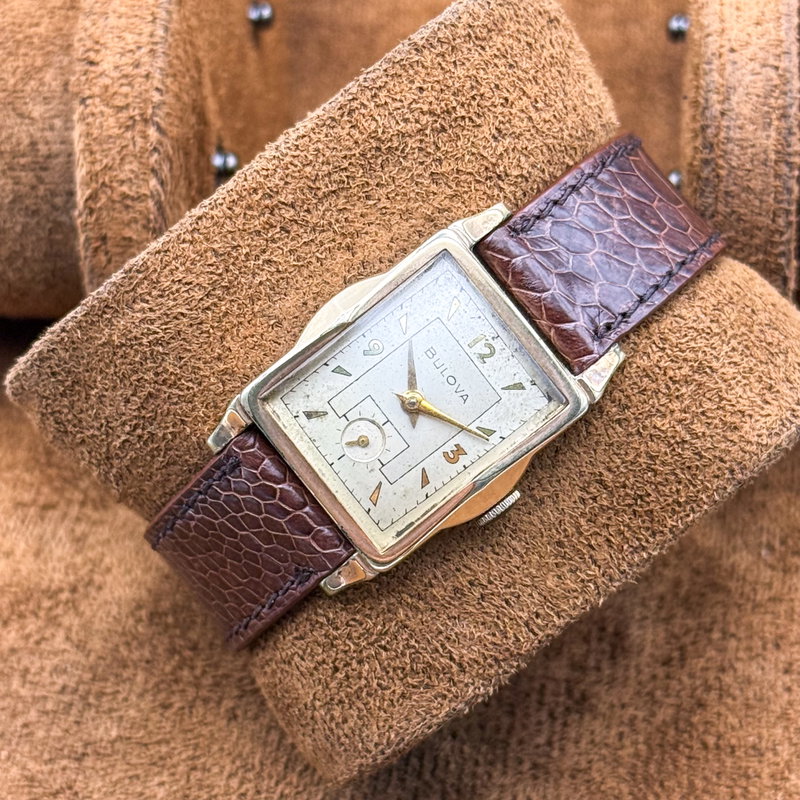Bulova Bulova - Caliber 10BM 'art deco' - No reserve price - 5977911 - Men - 1953 vintage watch - image 12