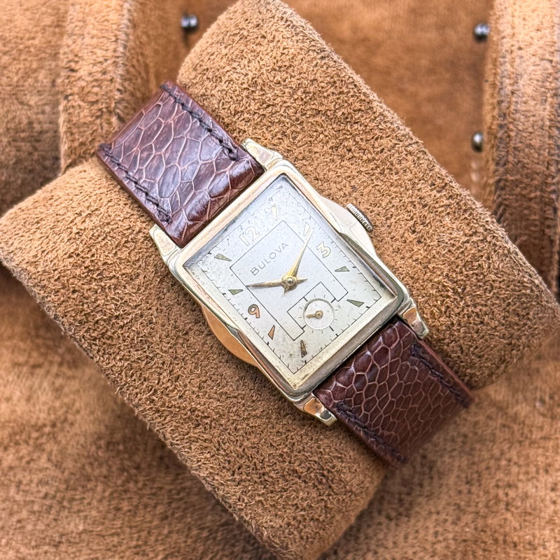 Bulova Bulova - Caliber 10BM 'art deco' - No reserve price - 5977911 - Men - 1953 vintage watch - image 15