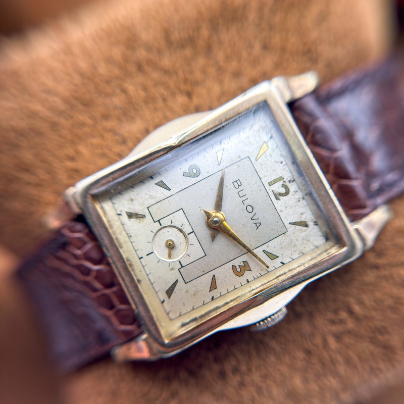 Bulova Bulova - Caliber 10BM 'art deco' - No reserve price - 5977911 - Men - 1953 vintage watch - image 18