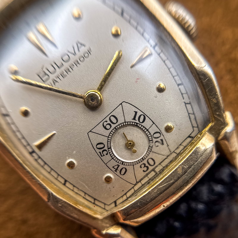 Bulova Bulova - Tonneau "Art Deco" 10K RGP - No reserve price - 6069662 - Men - 1952 vintage watch - image 18