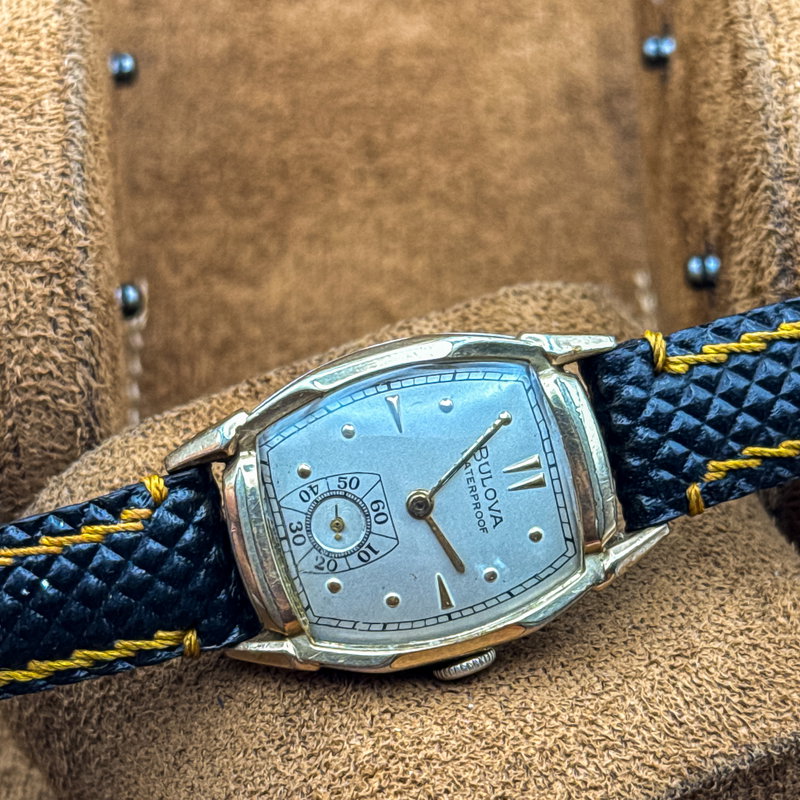 Bulova Bulova - Tonneau "Art Deco" 10K RGP - No reserve price - 6069662 - Men - 1952 vintage watch - image 20