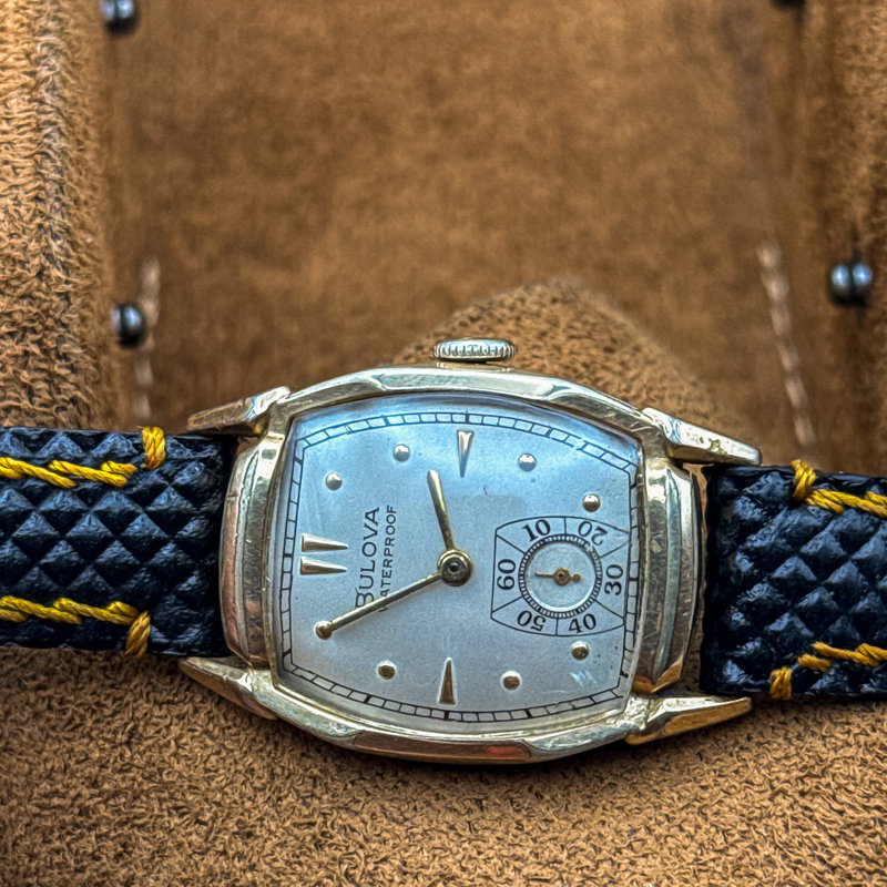 Bulova Bulova - Tonneau "Art Deco" 10K RGP - No reserve price - 6069662 - Men - 1952 vintage watch - image 22