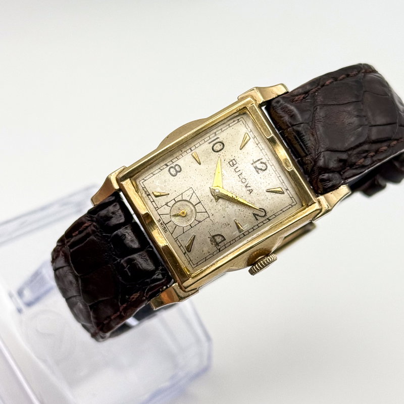 Bulova Bulova - [Art Deco] "10K GOLD-FILLED BZ" - No Reserve Price - Men - 1948 vintage watch - image 1