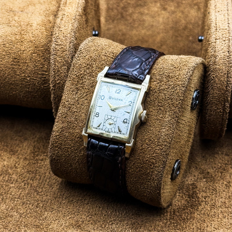Bulova Bulova - [Art Deco] "10K GOLD-FILLED BZ" - No Reserve Price - Men - 1948 vintage watch - image 10