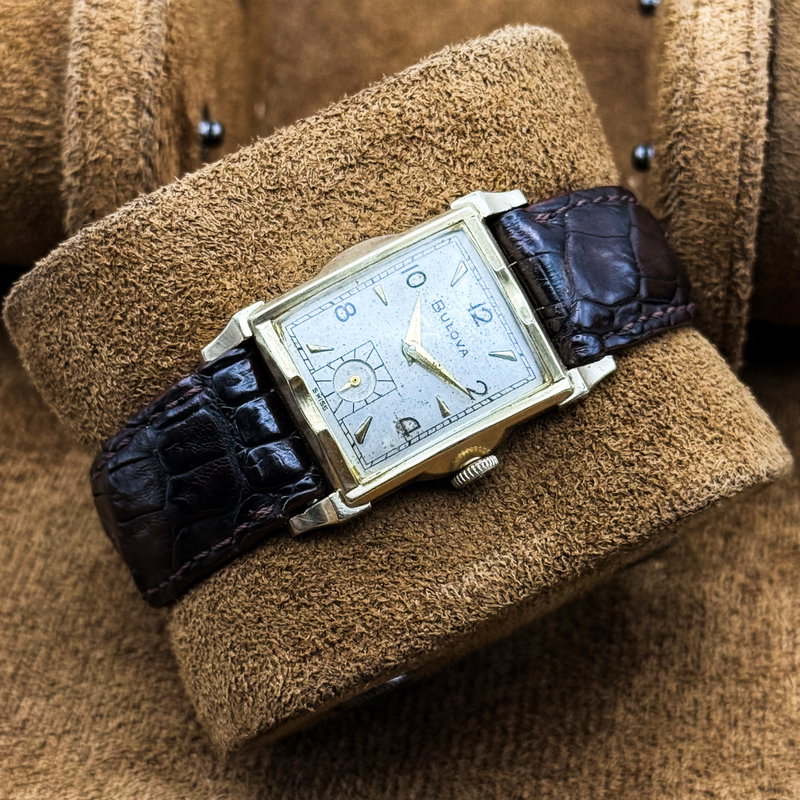 Bulova Bulova - [Art Deco] "10K GOLD-FILLED BZ" - No Reserve Price - Men - 1948 vintage watch - image 2
