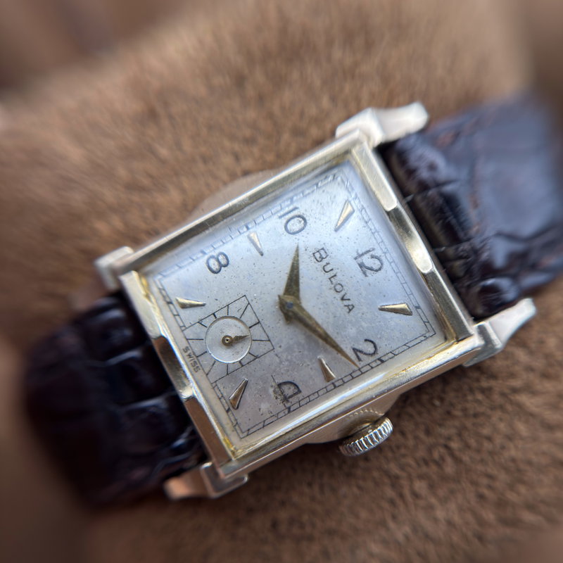 Bulova Bulova - [Art Deco] "10K GOLD-FILLED BZ" - No Reserve Price - Men - 1948 vintage watch - image 15