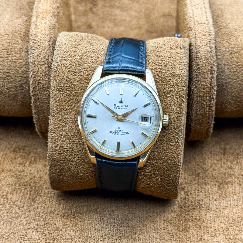Buren Buren - Super Slender - No reserve price - 1842 - Men - 1970-1979  vintage watch - image 8