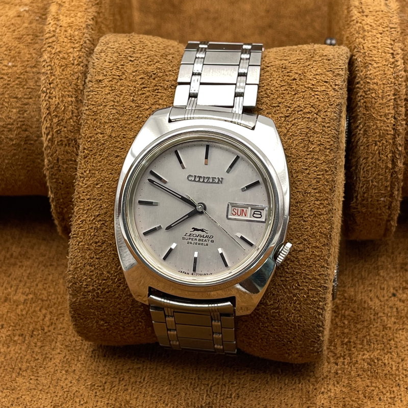 Citizen Citizen - Leopard Super Beat 8 - No Reserve Price - 4-770200TA - Men - 1971 vintage watch - image 2