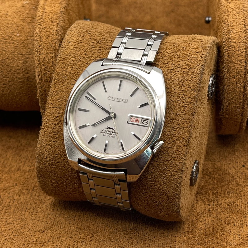 Citizen Citizen - Leopard Super Beat 8 - No Reserve Price - 4-770200TA - Men - 1971 vintage watch - image 3