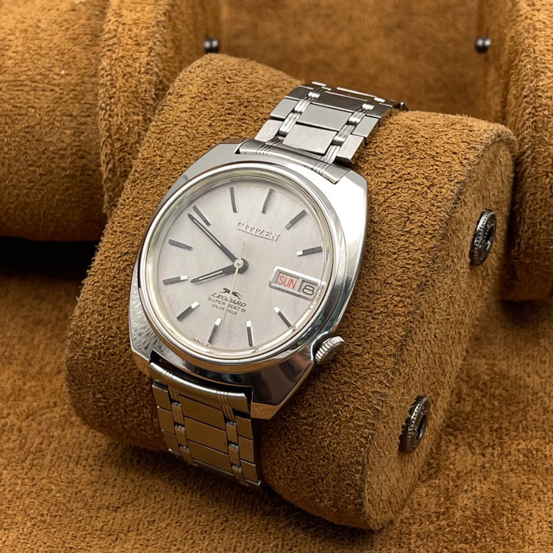Citizen Citizen - Leopard Super Beat 8 - No Reserve Price - 4-770200TA - Men - 1971 vintage watch - image 4
