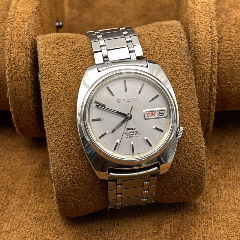 Citizen Citizen - Leopard Super Beat 8 - No Reserve Price - 4-770200TA - Men - 1971 vintage watch - image 5