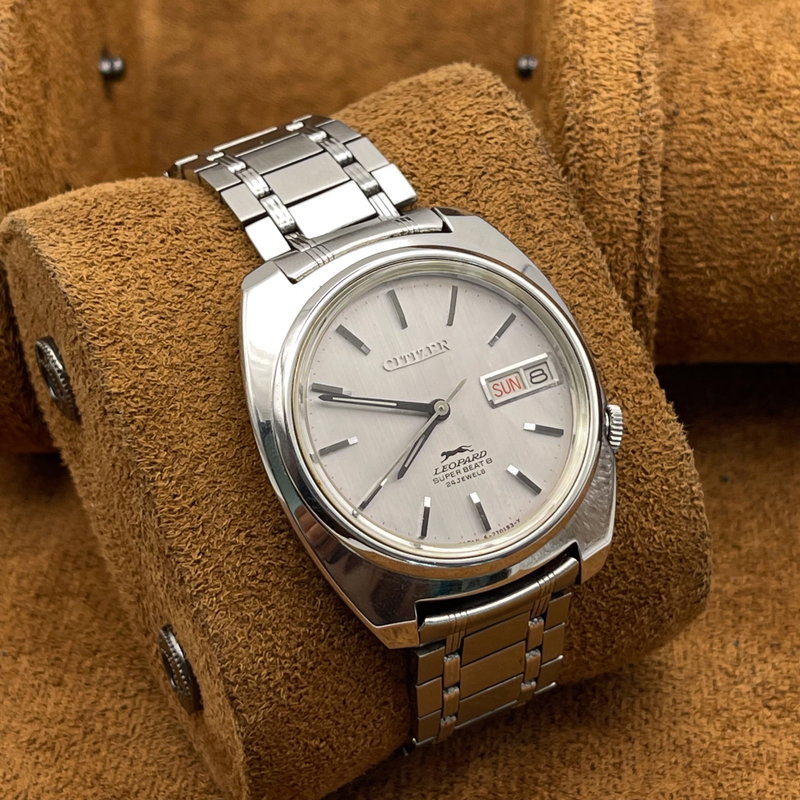 Citizen Citizen - Leopard Super Beat 8 - No Reserve Price - 4-770200TA - Men - 1971 vintage watch - image 6