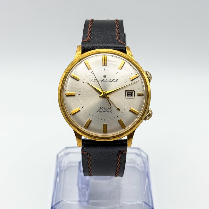 Citizen Citizen - Alarm Date 4H 金鏡 (Kinkyō) – Golden Mirror - No reserve price - ALD15701 - Men - 1965 vintage watch - image 1