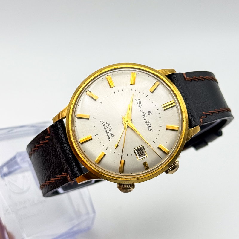 Citizen Citizen - Alarm Date 4H 金鏡 (Kinkyō) – Golden Mirror - No reserve price - ALD15701 - Men - 1965 vintage watch - image 9