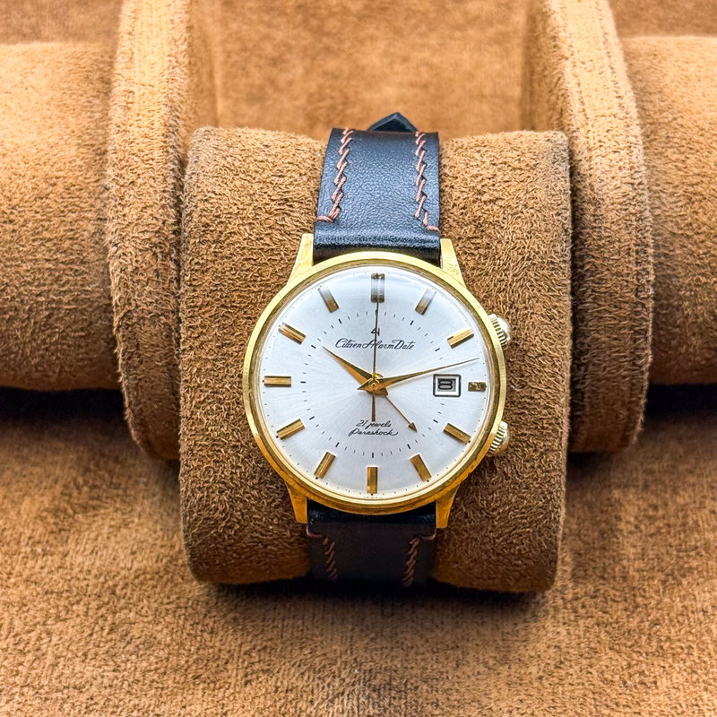 Citizen Citizen - Alarm Date 4H 金鏡 (Kinkyō) – Golden Mirror - No reserve price - ALD15701 - Men - 1965 vintage watch - image 11