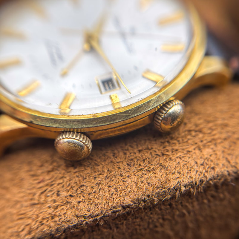 Citizen Citizen - Alarm Date 4H 金鏡 (Kinkyō) – Golden Mirror - No reserve price - ALD15701 - Men - 1965 vintage watch - image 21
