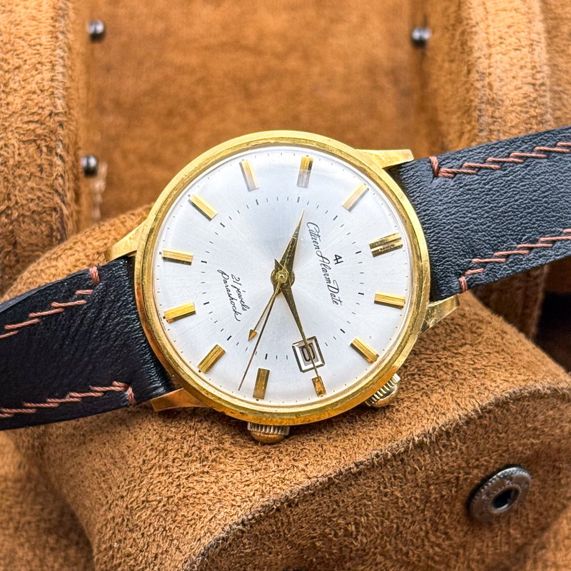 Citizen Citizen - Alarm Date 4H 金鏡 (Kinkyō) – Golden Mirror - No reserve price - ALD15701 - Men - 1965 vintage watch - image 22