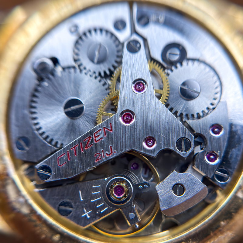 Citizen Citizen - Alarm Date 4H 金鏡 (Kinkyō) – Golden Mirror - No reserve price - ALD15701 - Men - 1965 vintage watch - image 28