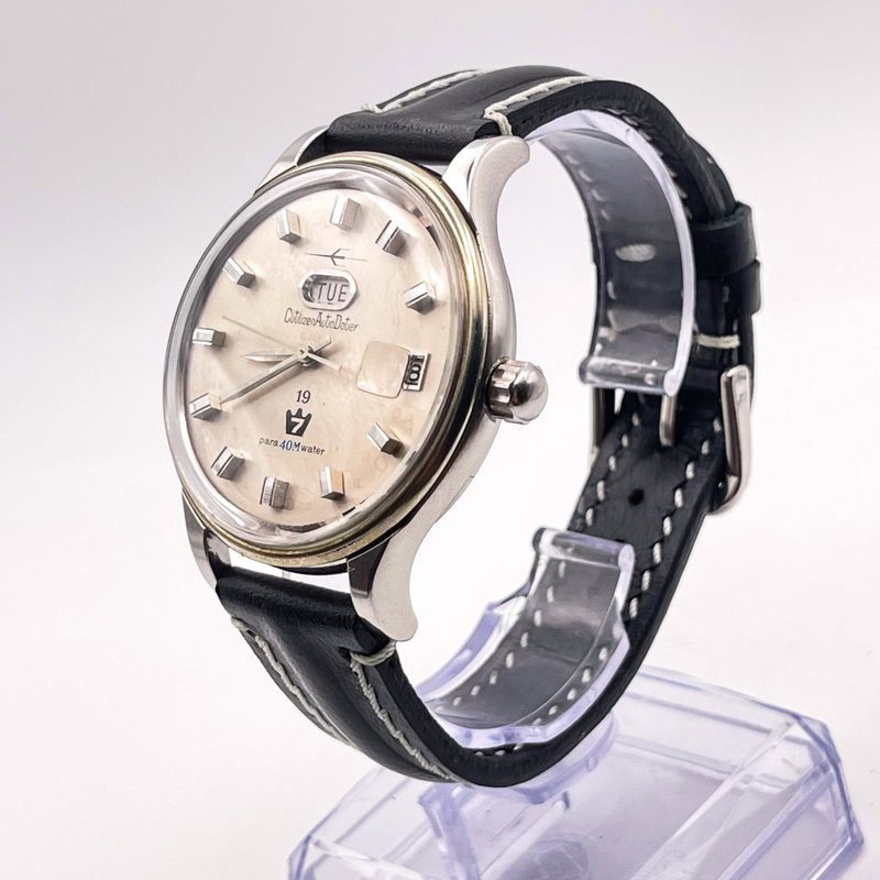 Citizen Citizen - Auto Dater 7 [Serviced] 珠光 (Shūkō) – Pearl Light - No reserve price - 41002140 - Men - 1964 vintage watch - image 24