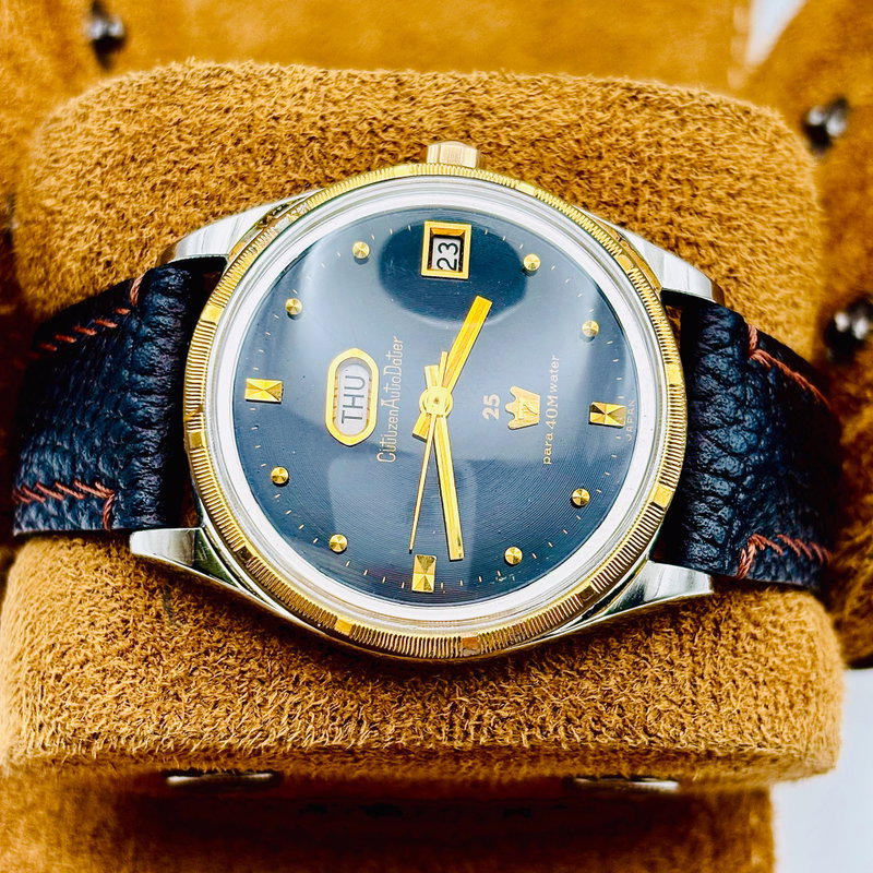 Citizen Citizen - Auto Dater 冴影 – Saekage – Crisp Shadow - No reserve price - ADSS 51302-Y - Men - 1965 vintage watch - image 3
