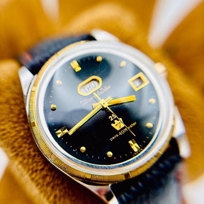Citizen Citizen - Auto Dater 冴影 – Saekage – Crisp Shadow - No reserve price - ADSS 51302-Y - Men - 1965 vintage watch - image 8
