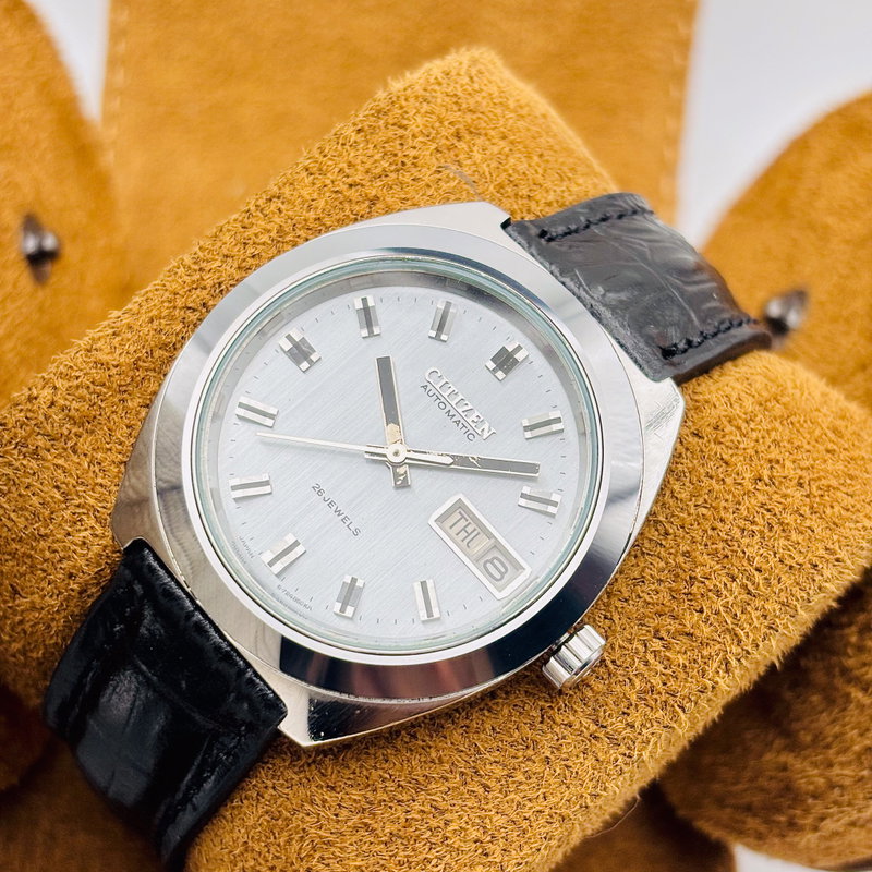 Citizen Citizen - Automatic 26 Jewels 銀彩 (Ginsai) – Silver Hue - No Reserve Price - 7200 - Men - 1971 vintage watch - image 4