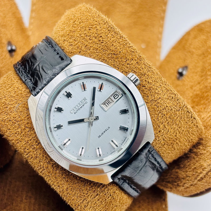 Citizen Citizen - Automatic 26 Jewels 銀彩 (Ginsai) – Silver Hue - No Reserve Price - 7200 - Men - 1971 vintage watch - image 6