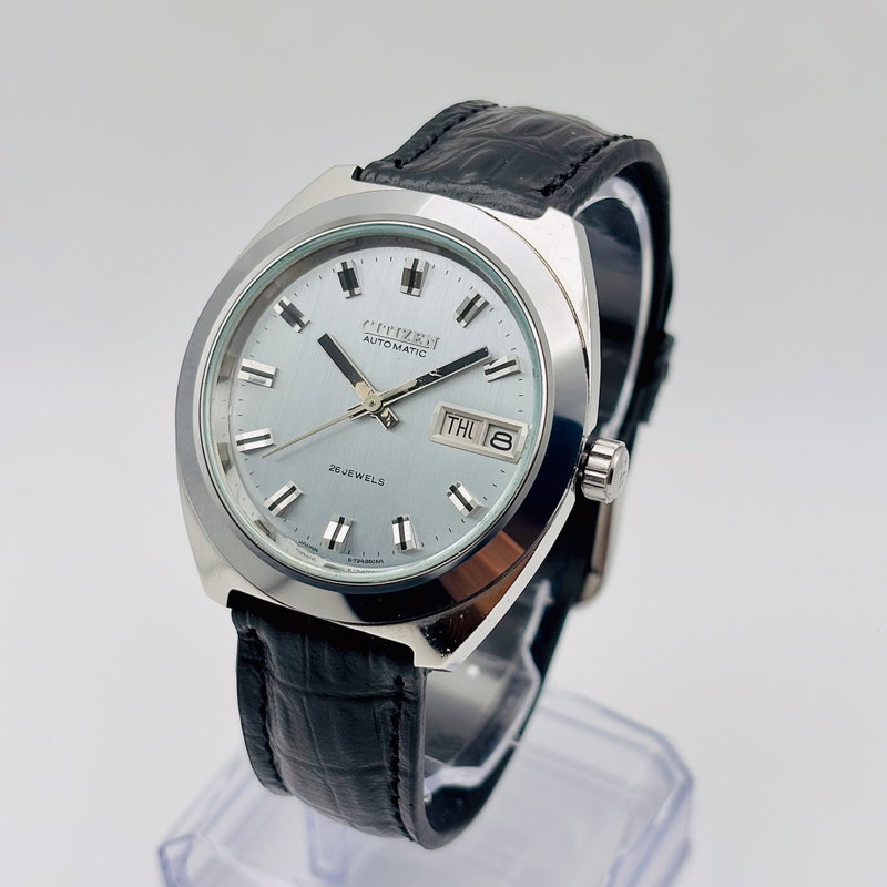 Citizen Citizen - Automatic 26 Jewels 銀彩 (Ginsai) – Silver Hue - No Reserve Price - 7200 - Men - 1971 vintage watch - image 23
